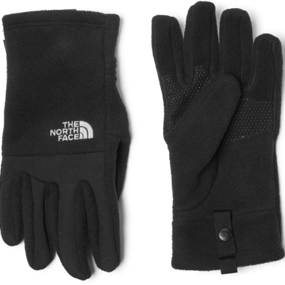 The North Face Denali Etip Gloves for Youth Medium TNF Black